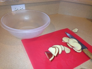 It is safe to say chopping potatoes is not my favorite thing in the world...